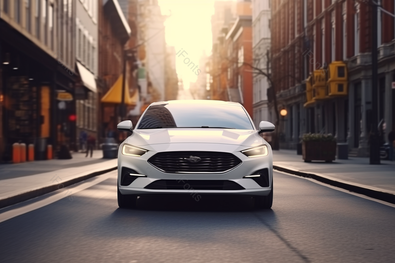 行清晰的摄影图高清的图片电商产品拍摄驶在路上的白色汽车,高清,摄影图,摄影图片,图片大全,摄影图免费下载